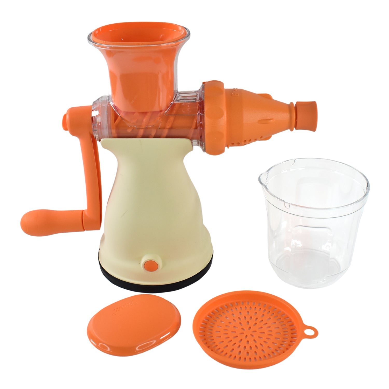 Apex Manual Carrot and Fruit Juicer – Heavy-Duty (1 Pc With Glass) Apex Manual Carrot and Fruit Juicer – Heavy-Duty (1 Pc With Glass)